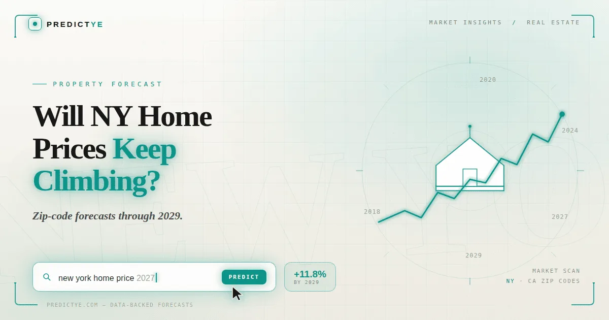 Will Home Prices Go Up in New York in 2027, and By How Much?